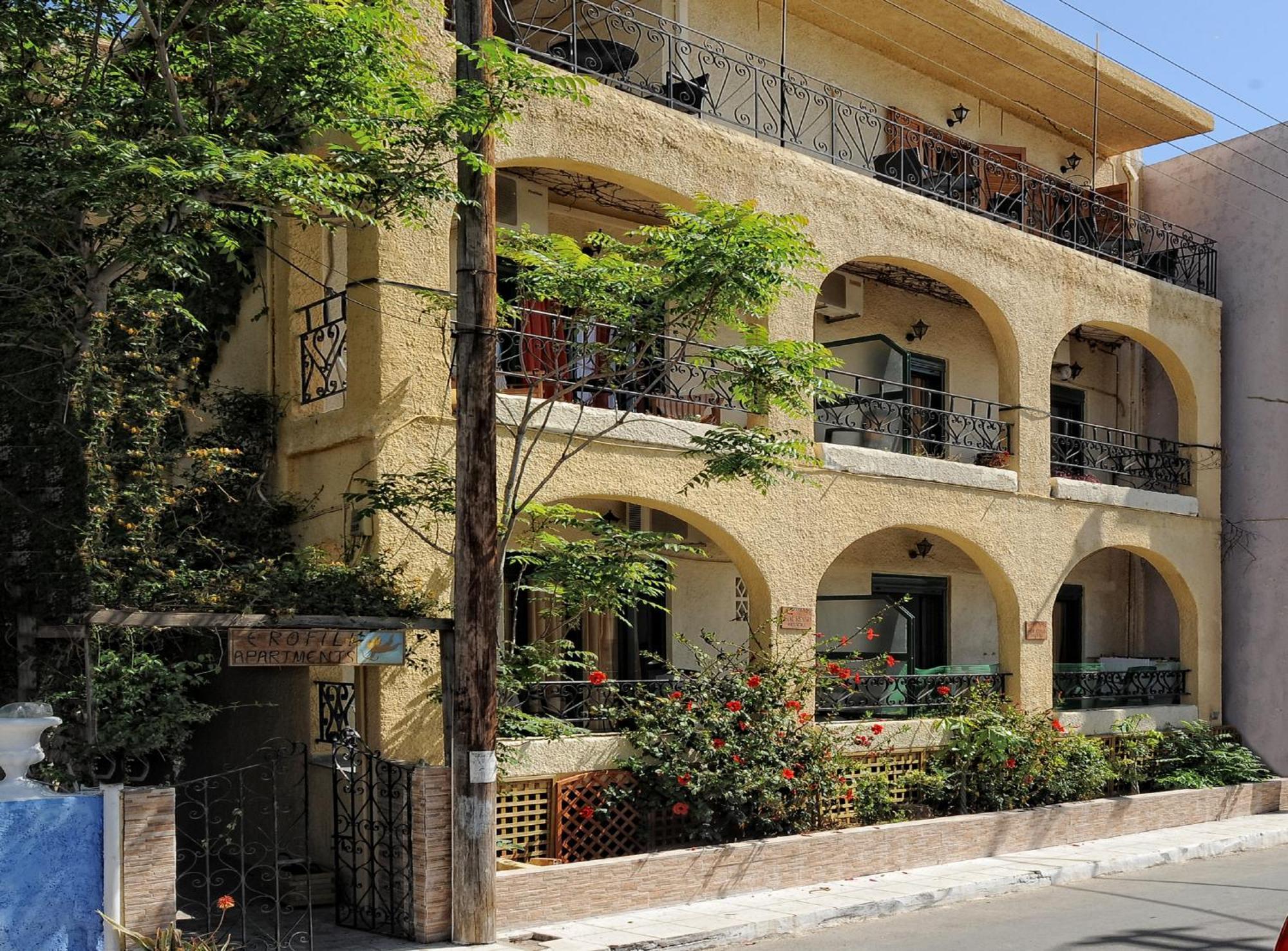 Erofili Apartments Hersónissos Extérieur photo